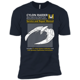 T-Shirts Midnight Navy / YXS CYLON RAIDER SERVICE & REPAIR MANUAL Boys Premium T-Shirt