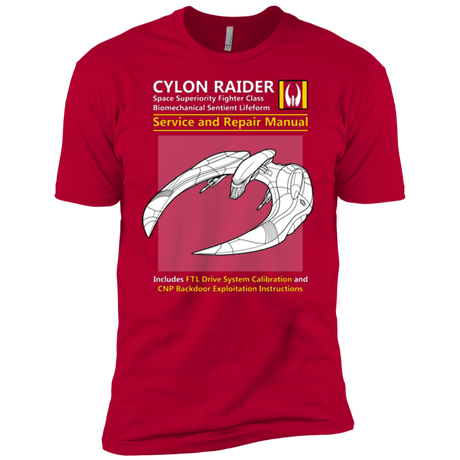 T-Shirts Red / YXS CYLON RAIDER SERVICE & REPAIR MANUAL Boys Premium T-Shirt