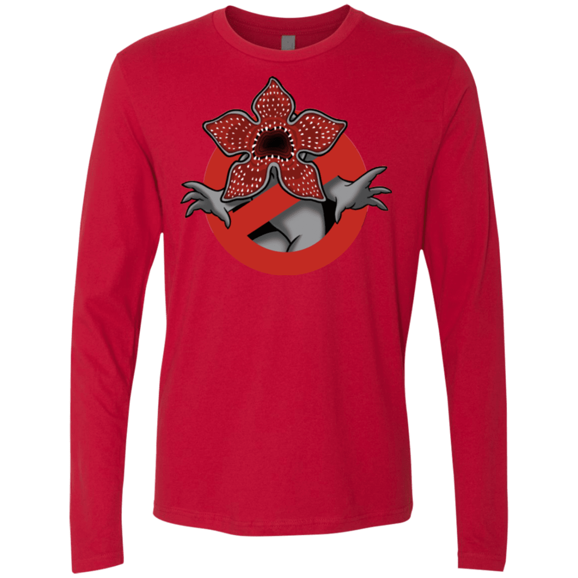 T-Shirts Red / Small D Busters Men's Premium Long Sleeve