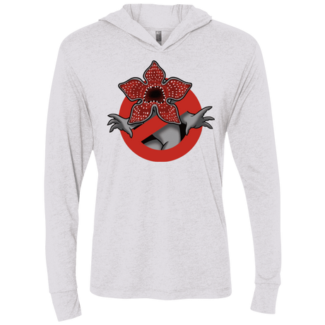 T-Shirts Heather White / X-Small D Busters Triblend Long Sleeve Hoodie Tee