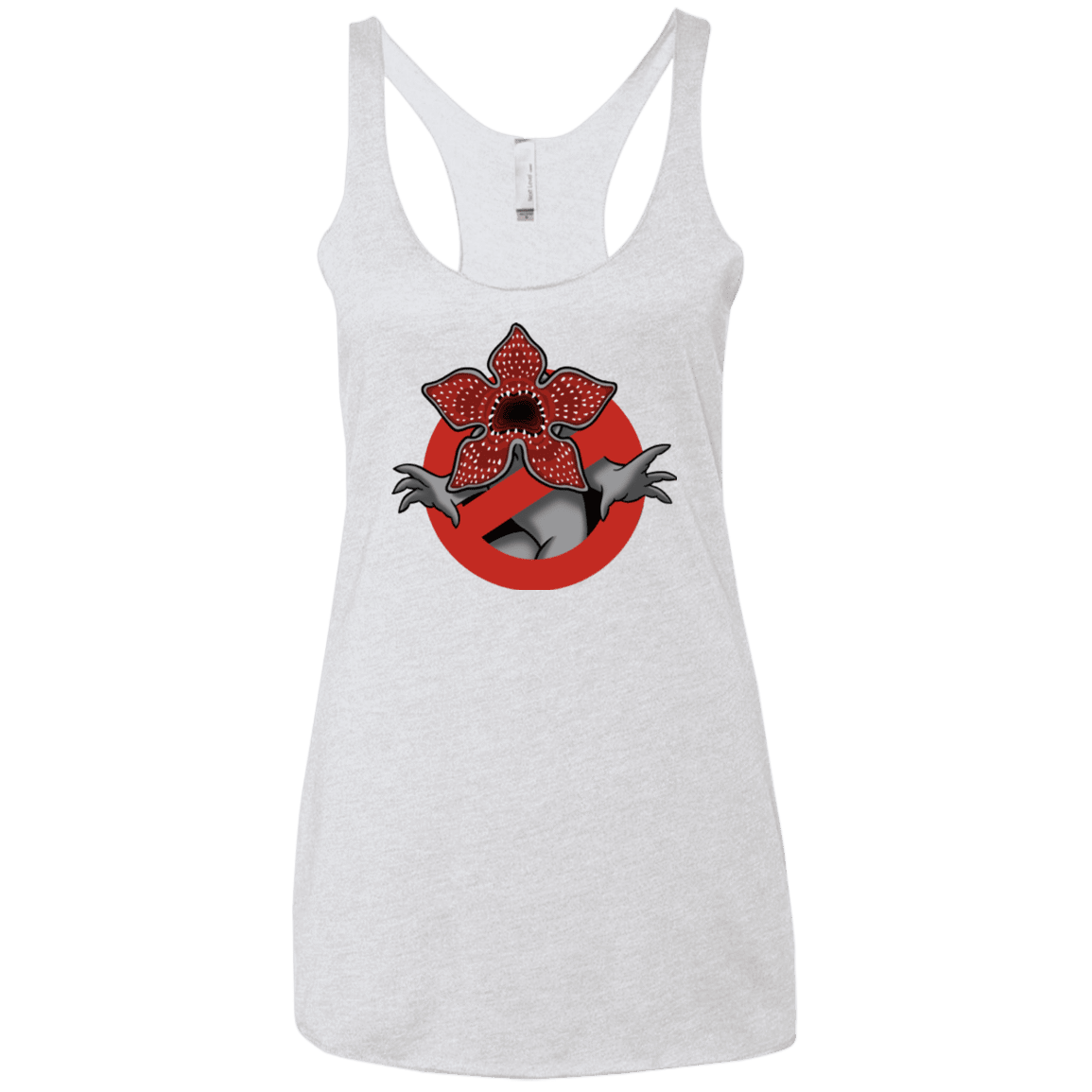 T-Shirts Heather White / X-Small D Busters Women's Triblend Racerback Tank
