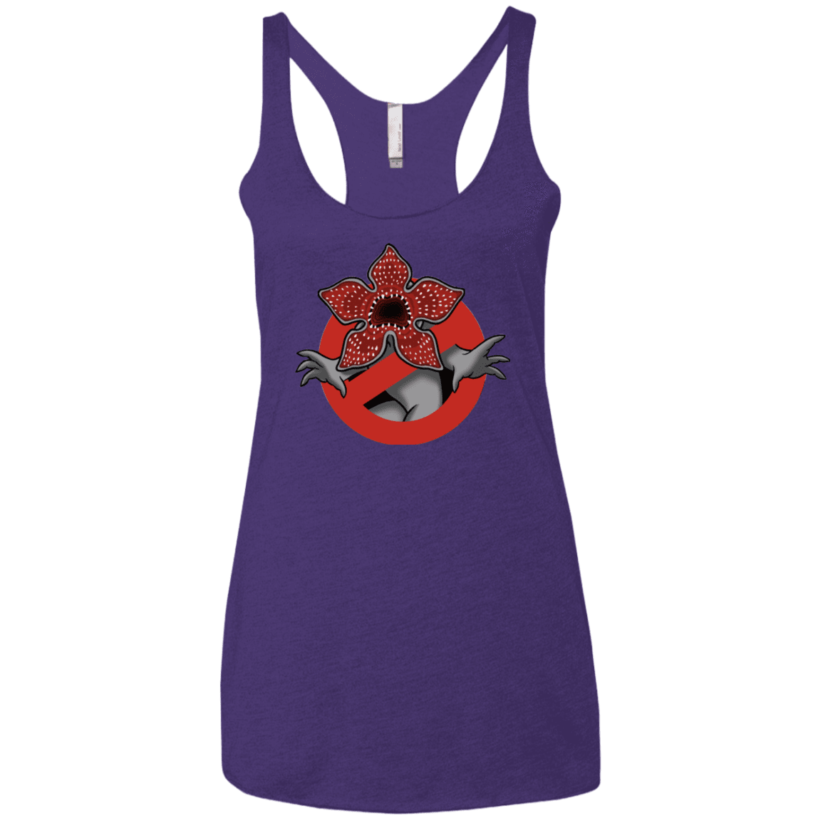 T-Shirts Purple / X-Small D Busters Women's Triblend Racerback Tank