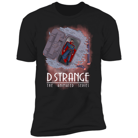 T-Shirts Black / X-Small D Strange The Animated Series Men's Premium T-Shirt