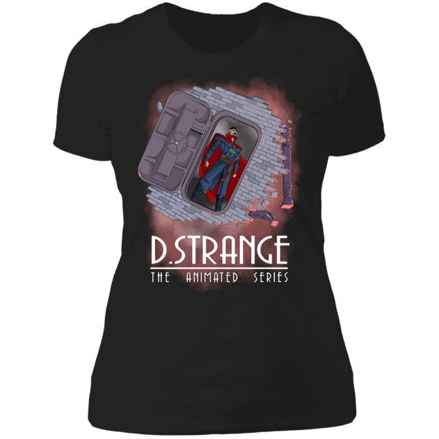 T-Shirts Black / X-Small D Strange The Animated Series Women's Premium T-Shirt