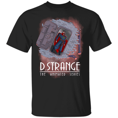 T-Shirts Black / YXS D Strange The Animated Series Youth T-Shirt