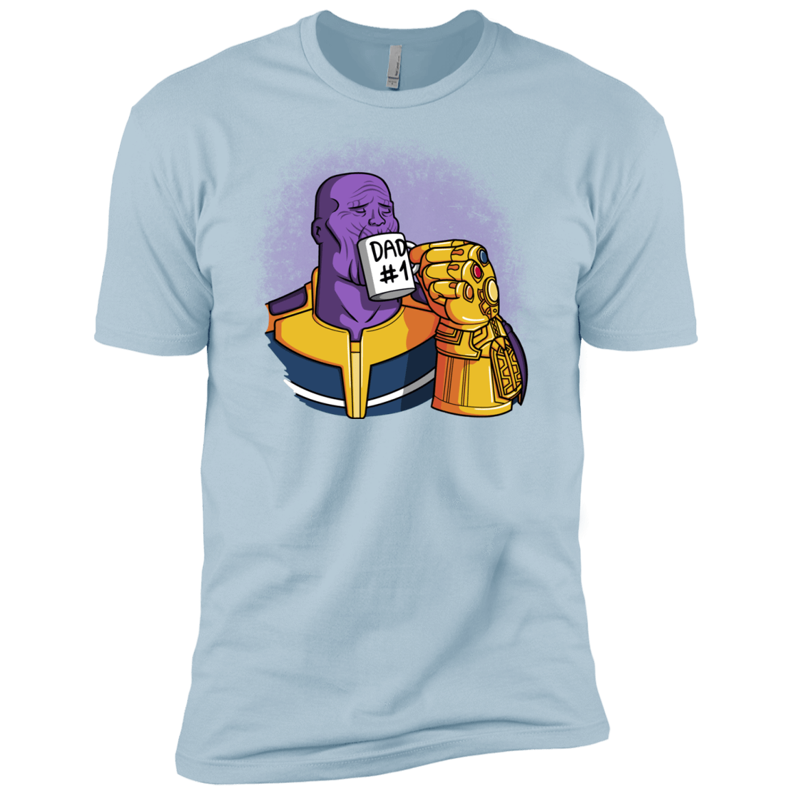 T-Shirts Light Blue / YXS Dad 1 Boys Premium T-Shirt