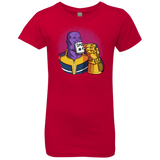 T-Shirts Red / YXS Dad 1 Girls Premium T-Shirt