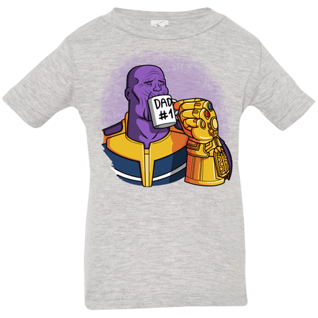 T-Shirts Heather Grey / 6 Months Dad 1 Infant Premium T-Shirt