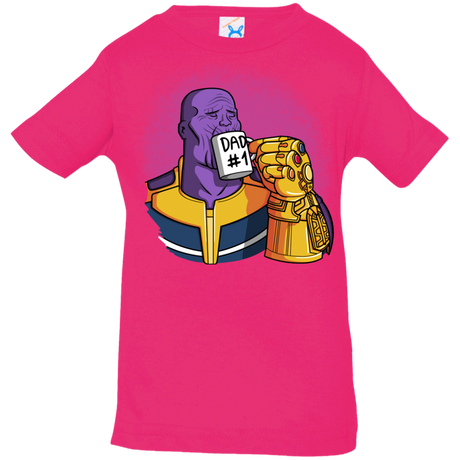 T-Shirts Hot Pink / 6 Months Dad 1 Infant Premium T-Shirt