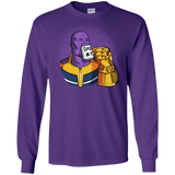 T-Shirts Purple / S Dad 1 Men's Long Sleeve T-Shirt