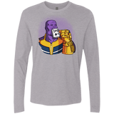 T-Shirts Heather Grey / S Dad 1 Men's Premium Long Sleeve