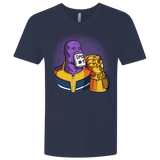 T-Shirts Midnight Navy / X-Small Dad 1 Men's Premium V-Neck