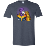 T-Shirts Heather Navy / S Dad 1 Men's Semi-Fitted Softstyle