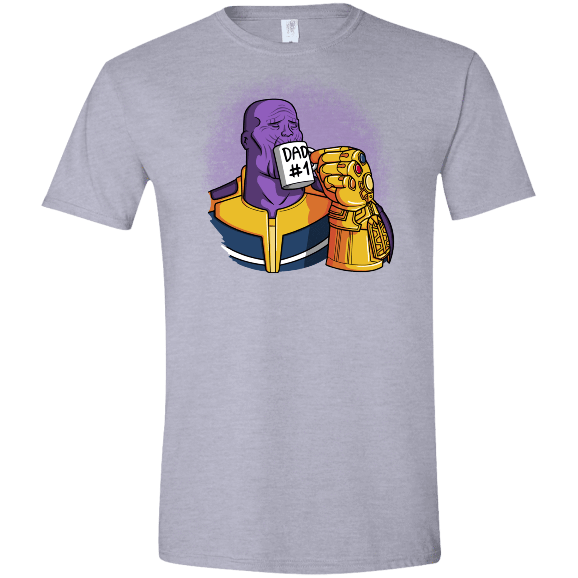 T-Shirts Sport Grey / X-Small Dad 1 Men's Semi-Fitted Softstyle