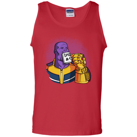 T-Shirts Red / S Dad 1 Men's Tank Top