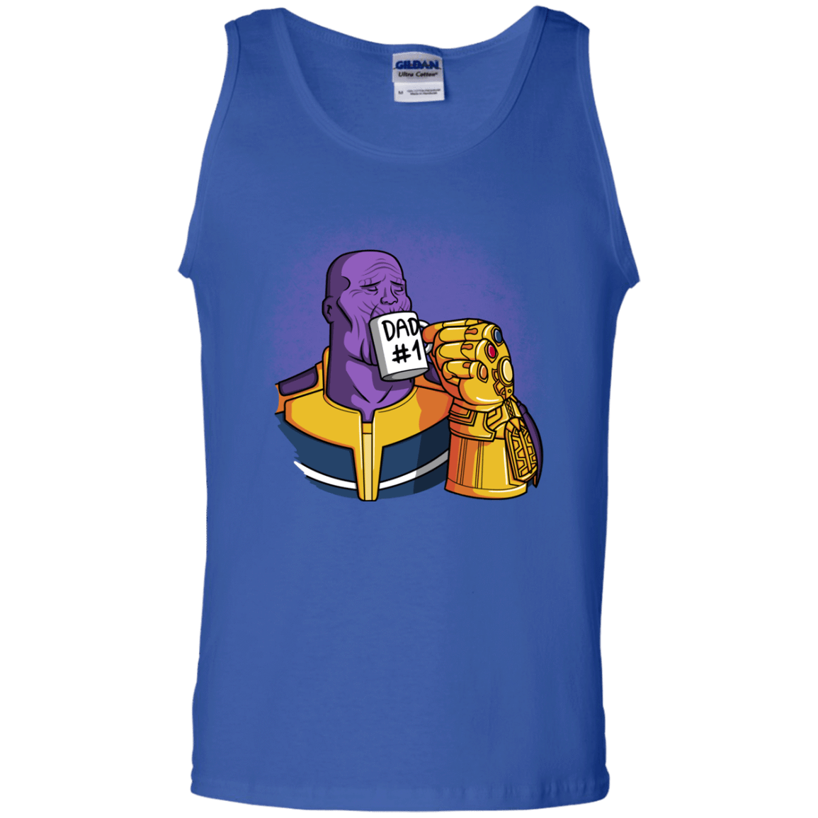 T-Shirts Royal / S Dad 1 Men's Tank Top