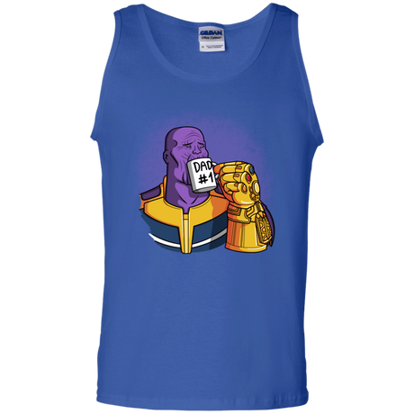 T-Shirts Royal / S Dad 1 Men's Tank Top