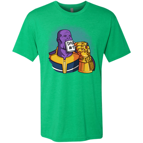 T-Shirts Envy / S Dad 1 Men's Triblend T-Shirt