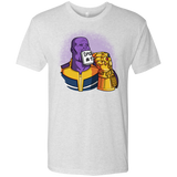 T-Shirts Heather White / S Dad 1 Men's Triblend T-Shirt