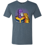 T-Shirts Indigo / S Dad 1 Men's Triblend T-Shirt