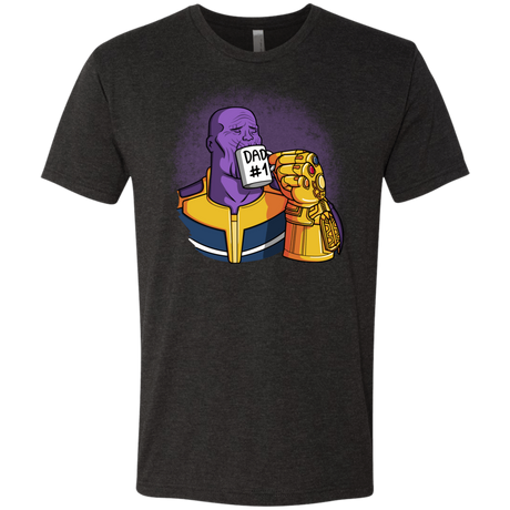 T-Shirts Vintage Black / S Dad 1 Men's Triblend T-Shirt