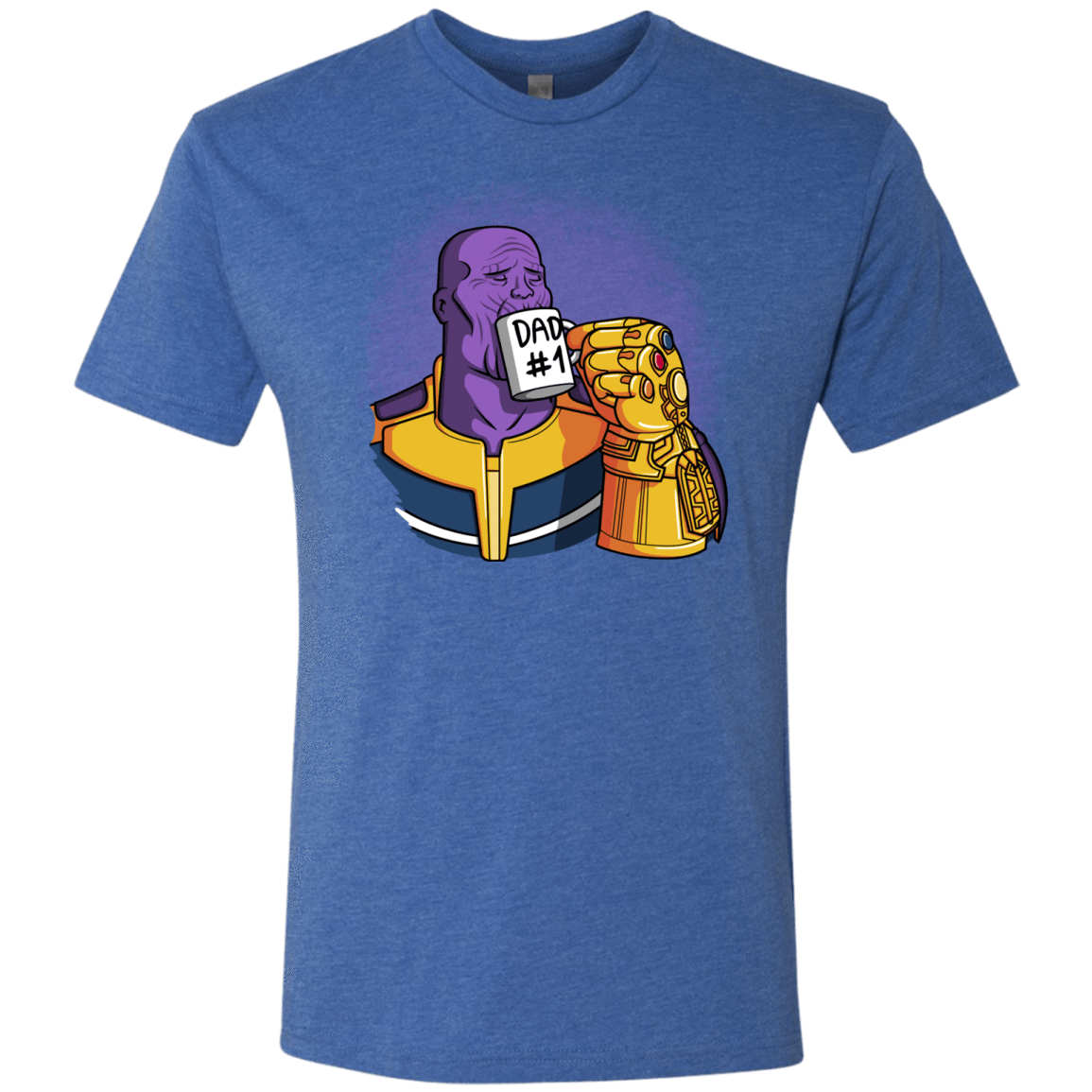 T-Shirts Vintage Royal / S Dad 1 Men's Triblend T-Shirt