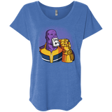 T-Shirts Vintage Royal / X-Small Dad 1 Triblend Dolman Sleeve