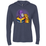 T-Shirts Vintage Navy / X-Small Dad 1 Triblend Long Sleeve Hoodie Tee