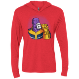 T-Shirts Vintage Red / X-Small Dad 1 Triblend Long Sleeve Hoodie Tee