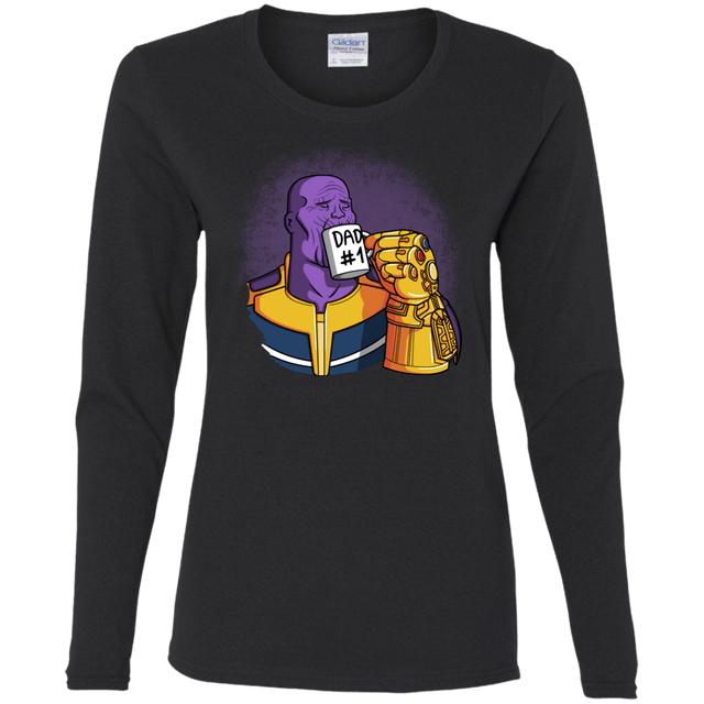 T-Shirts Black / S Dad 1 Women's Long Sleeve T-Shirt