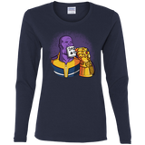 T-Shirts Navy / S Dad 1 Women's Long Sleeve T-Shirt