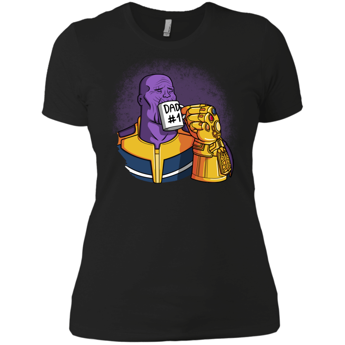 T-Shirts Black / X-Small Dad 1 Women's Premium T-Shirt