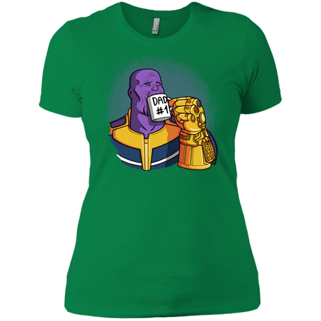 T-Shirts Kelly Green / X-Small Dad 1 Women's Premium T-Shirt