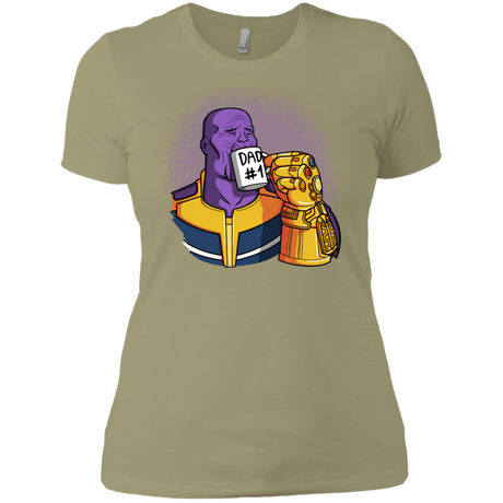 T-Shirts Light Olive / X-Small Dad 1 Women's Premium T-Shirt