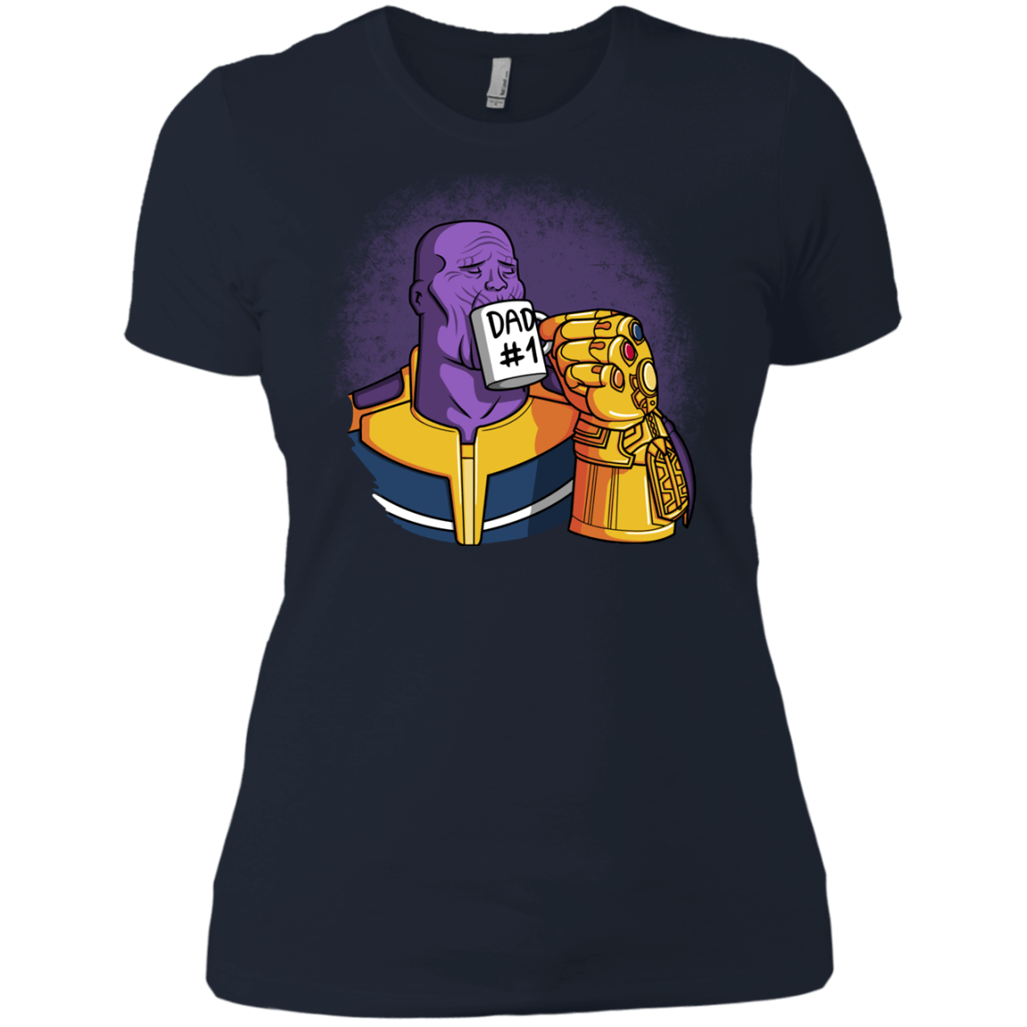 T-Shirts Midnight Navy / X-Small Dad 1 Women's Premium T-Shirt