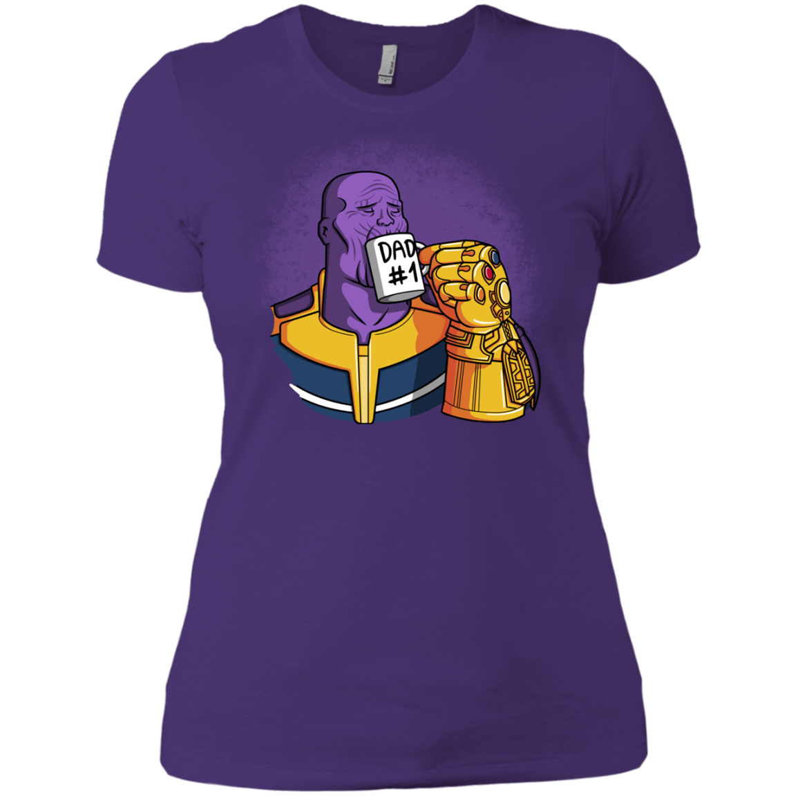 T-Shirts Purple Rush/ / X-Small Dad 1 Women's Premium T-Shirt