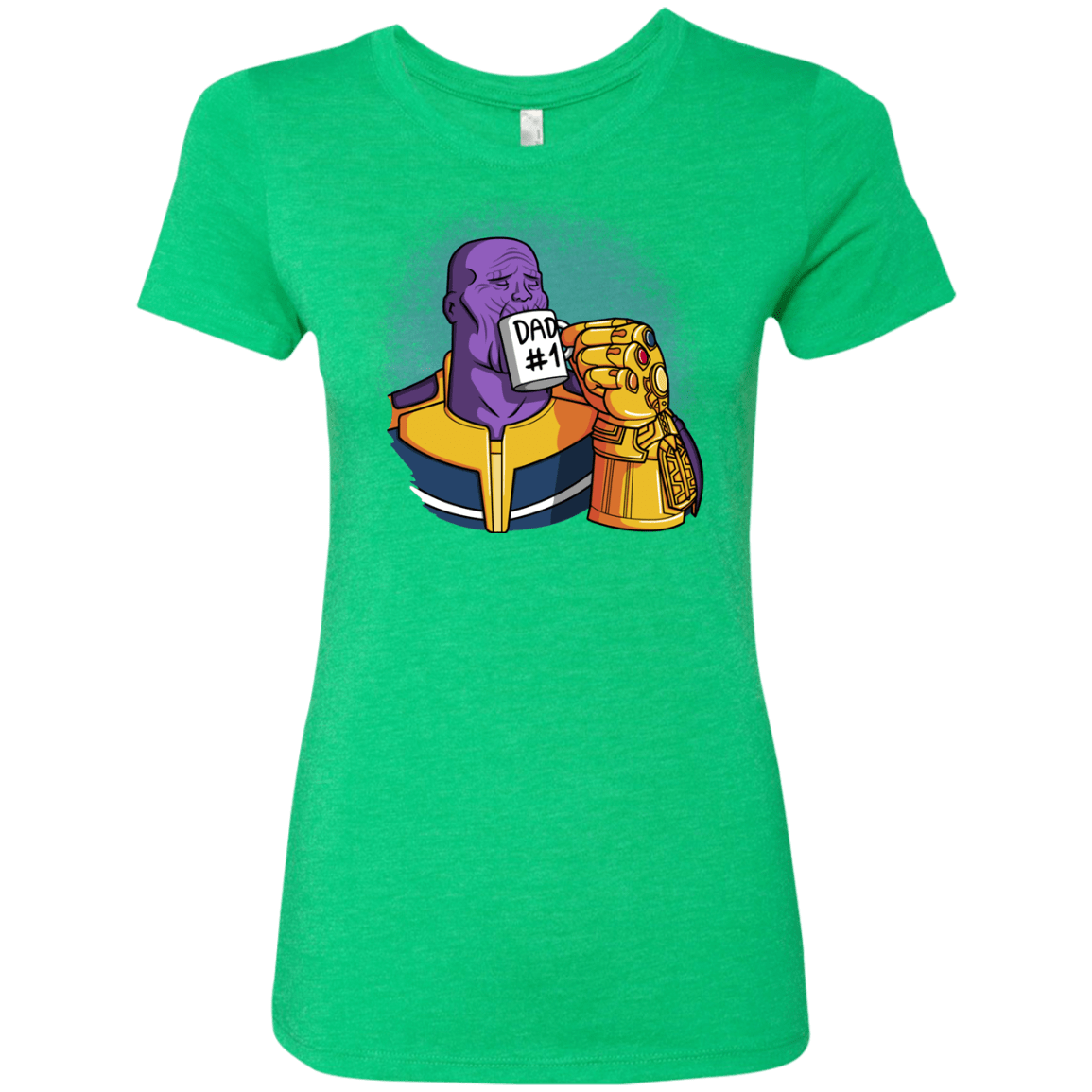 T-Shirts Envy / S Dad 1 Women's Triblend T-Shirt