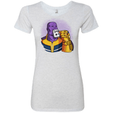 T-Shirts Heather White / S Dad 1 Women's Triblend T-Shirt