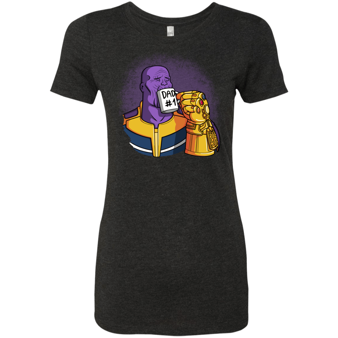 T-Shirts Vintage Black / S Dad 1 Women's Triblend T-Shirt