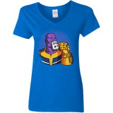 T-Shirts Royal / S Dad 1 Women's V-Neck T-Shirt