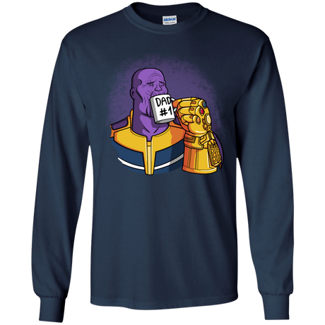 T-Shirts Navy / YS Dad 1 Youth Long Sleeve T-Shirt