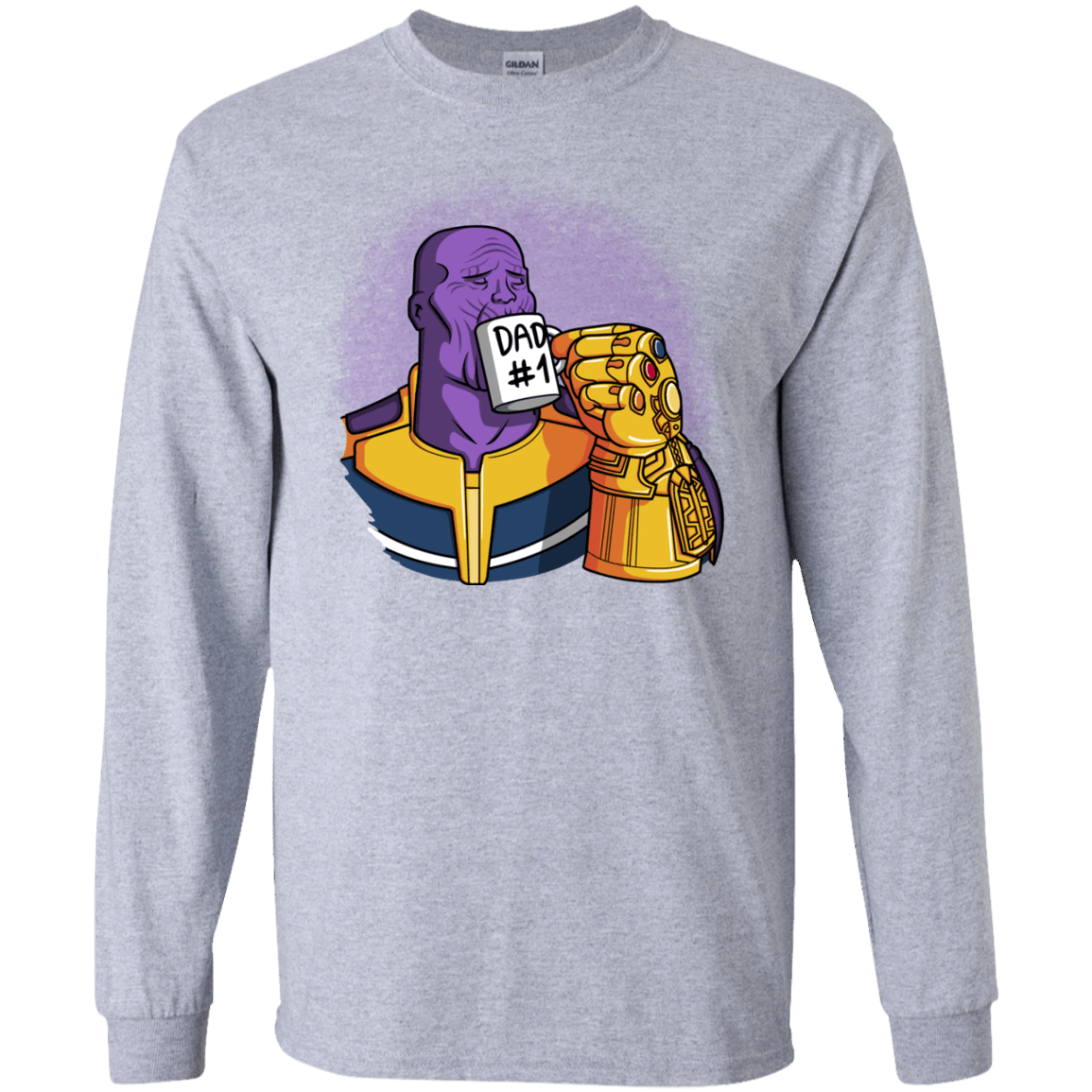 T-Shirts Sport Grey / YS Dad 1 Youth Long Sleeve T-Shirt