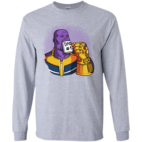 T-Shirts Sport Grey / YS Dad 1 Youth Long Sleeve T-Shirt