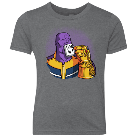 T-Shirts Premium Heather / YXS Dad 1 Youth Triblend T-Shirt