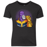 T-Shirts Vintage Black / YXS Dad 1 Youth Triblend T-Shirt