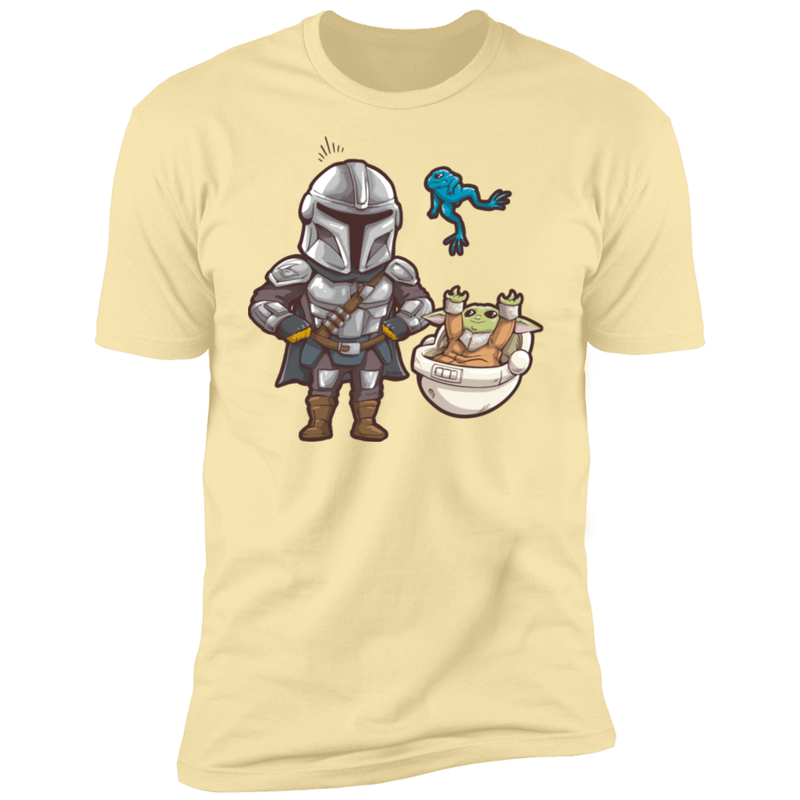 T-Shirts Banana Cream / S Daddy Mando Men's Premium T-Shirt