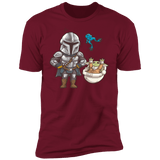 T-Shirts Cardinal / S Daddy Mando Men's Premium T-Shirt
