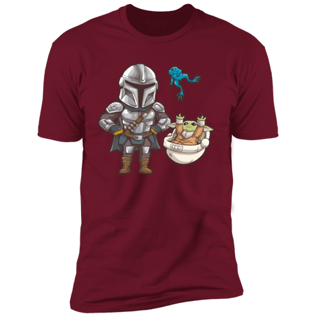 T-Shirts Cardinal / S Daddy Mando Men's Premium T-Shirt