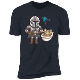 T-Shirts Indigo / S Daddy Mando Men's Premium T-Shirt