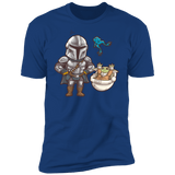 T-Shirts Royal / S Daddy Mando Men's Premium T-Shirt
